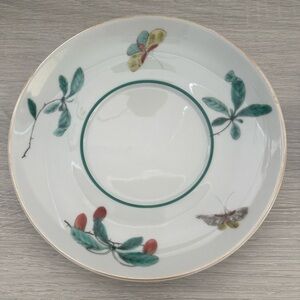 Pair of Mottahedeh Famille Verte Plates